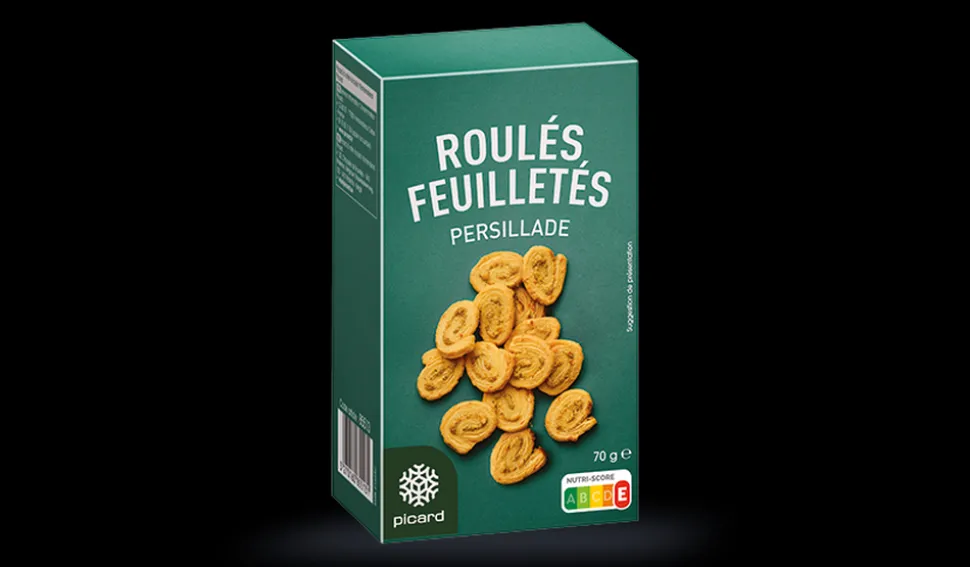 Roulés feuilletés persillade