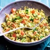Taboulé au petit épeautre sauce aux agrumes