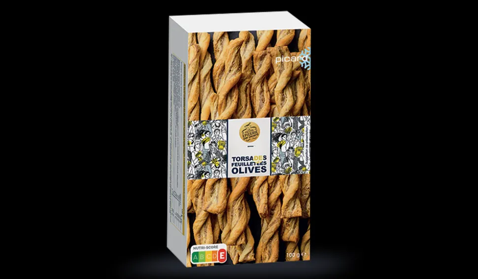 Torsades feuilletées aux olives