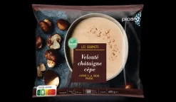 Velouté châtaigne cèpe cuisiné à la crème fraîche