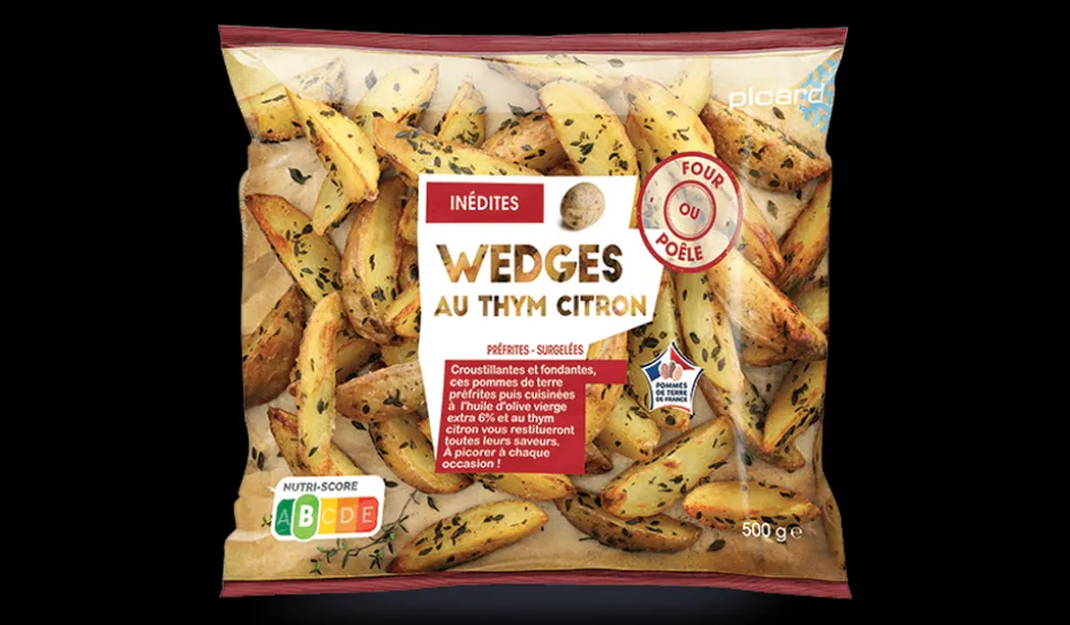 Wedges inédites au thym citron